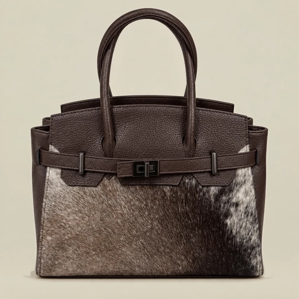 Bolsa Belmont en color Café