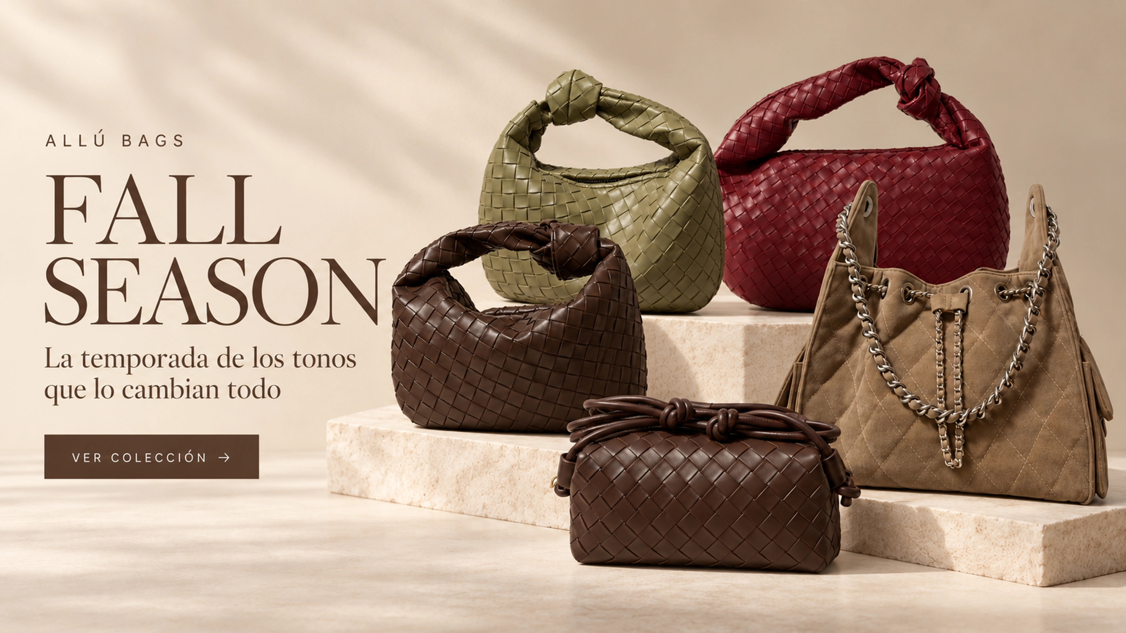 ALLÚ Bags Fall Season: la temporada de los tonos que lo cambian todo